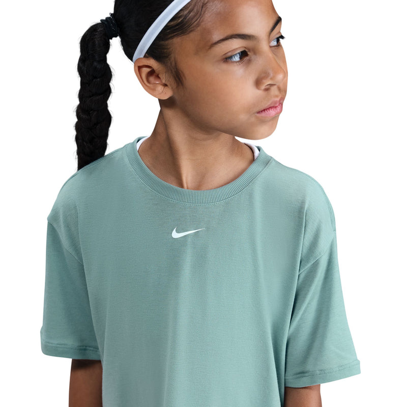 Girls' Nike Youth One Relaxed T-Shirt - 017 - CANNON BLUE