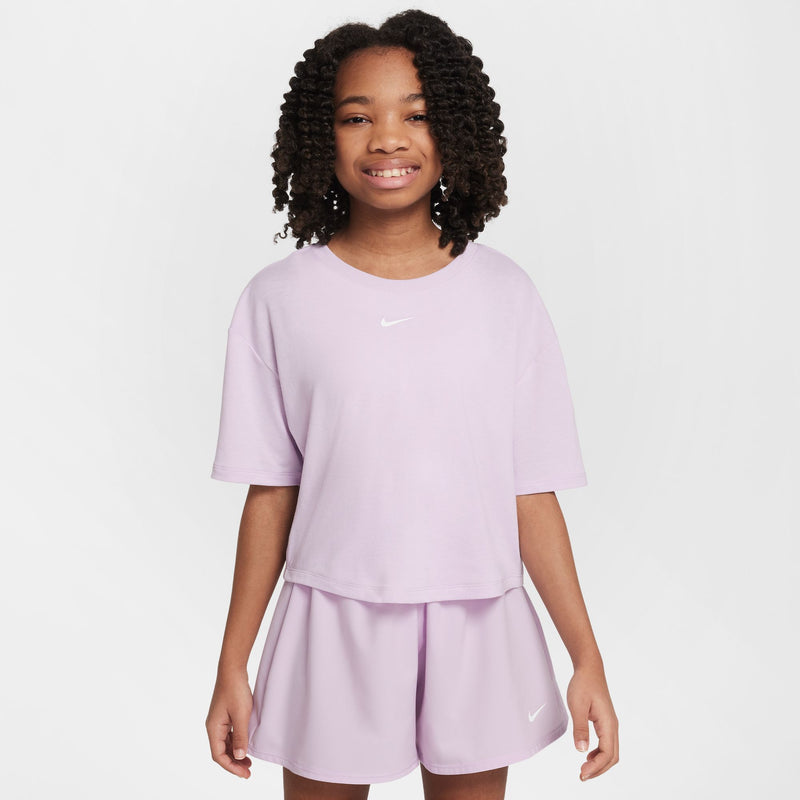 Girls' Nike Youth One Relaxed T-Shirt - 537 - DOLL