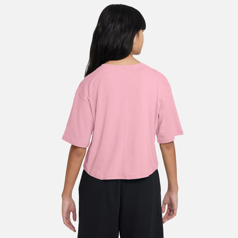 Girls' Nike Youth One Relaxed T-Shirt - 690 - SOFT PINK