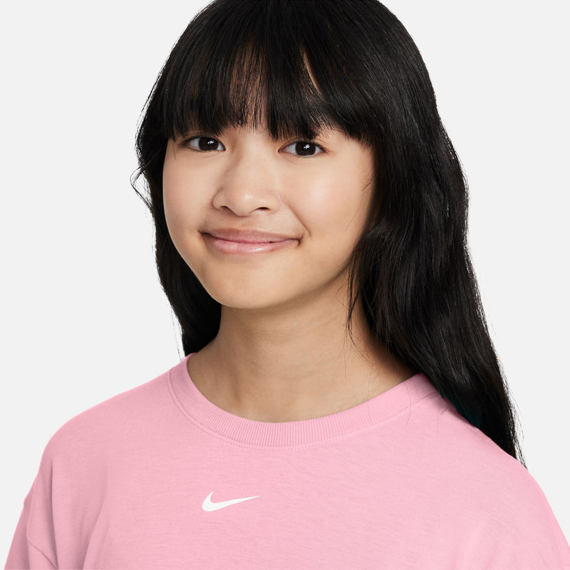 Girls' Nike Youth One Relaxed T-Shirt - 690 - SOFT PINK