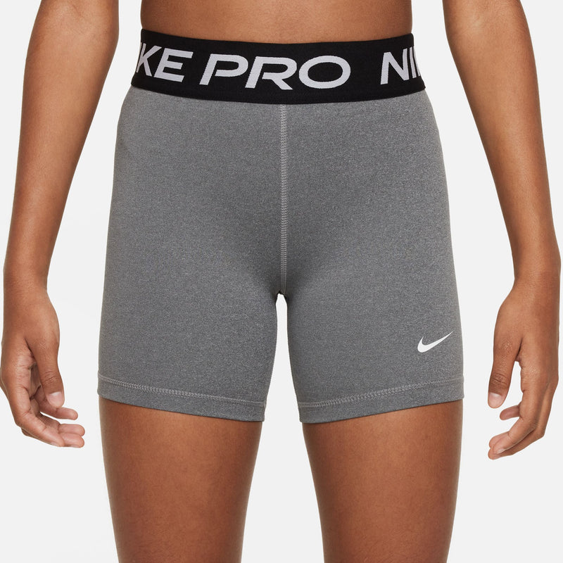 Girls' Nike Youth Pro 3" Short - 091 - GREY