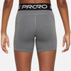 Girls' Nike Youth Pro 3" Short - 091 - GREY