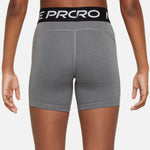 Girls' Nike Youth Pro 3" Short - 091 - GREY