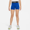 Girls' Nike Youth Pro 3" Short - 480 ROYL