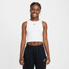 Girls' Nike Youth Ribbed Tank Top - 100 - WHITE