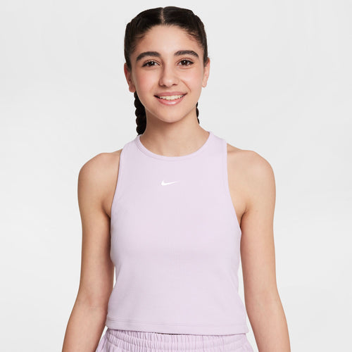 Girls' Nike Youth Ribbed Tank Top - 537 - DOLL