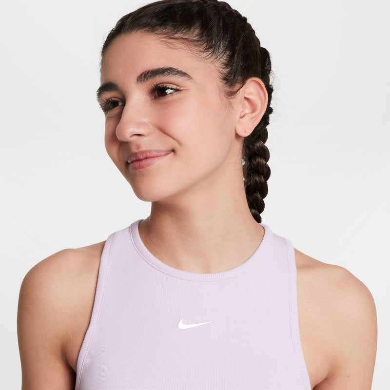 Girls' Nike Youth Ribbed Tank Top - 537 - DOLL