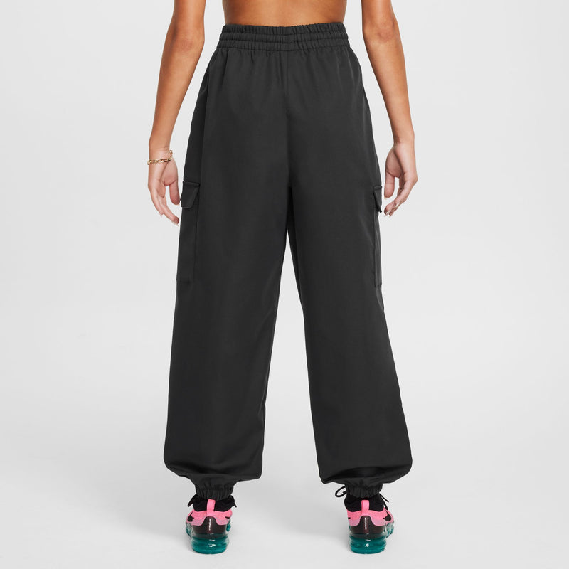 Girls' Nike Youth Sportswear Cargo Pants - 010 - BLACK