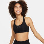 Girls' Nike Youth Swoosh Sports Bra - 010 - BLACK