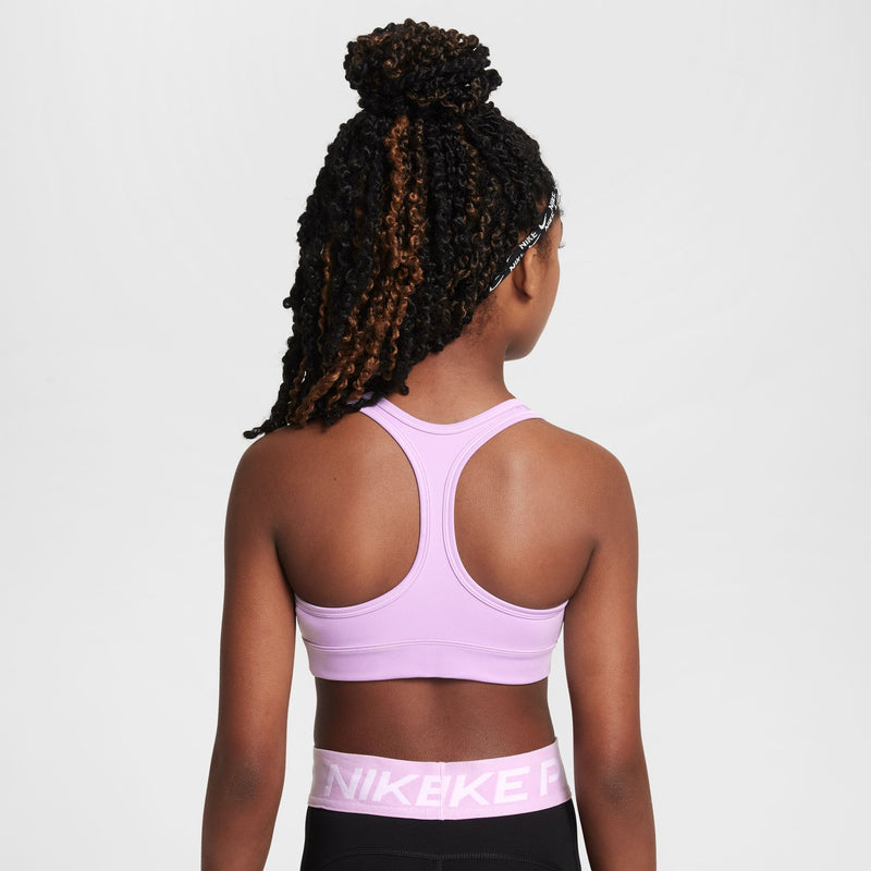 Girls' Nike Youth Swoosh Sports Bra - 537 - DOLL