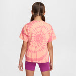 Girls' Nike Youth Tie Dye T-Shirt - 844 - APRICOT