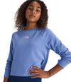 Girls' The North Face Youth Clover Terry Crew - 0YI BLUE
