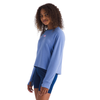 Girls' The North Face Youth Clover Terry Crew - 0YI BLUE