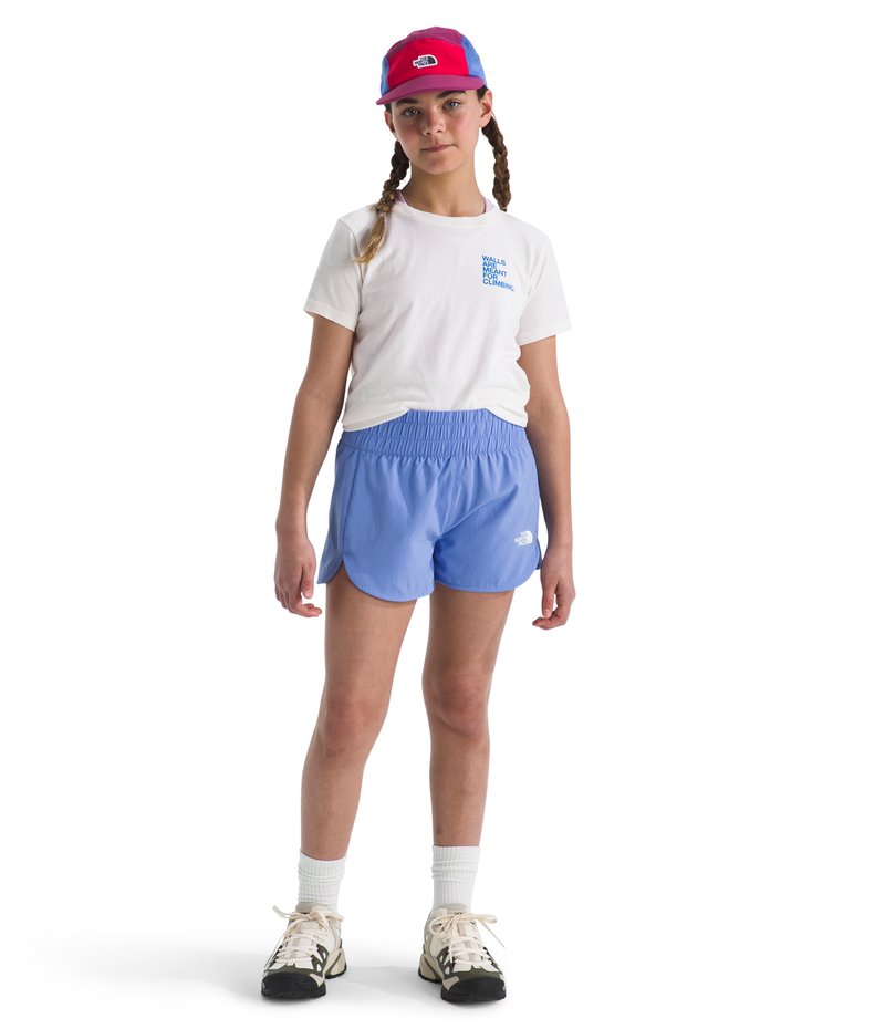 Girls' The North Face Youth Never Stop Moving Short - 0YI BLUE