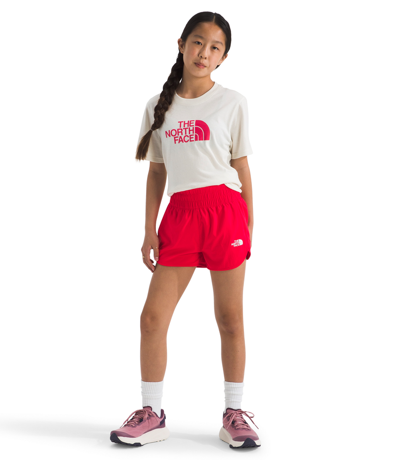 Girls' The North Face Youth Never Stop Moving Short - 6IE PINK