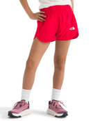 Girls' The North Face Youth Never Stop Moving Short - 6IE PINK