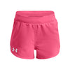 Girls' Under Armour Fly By Short - 653 - PINK