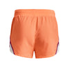 Girls' Under Armour Fly By Short - 906 - ORANGE TROPIC