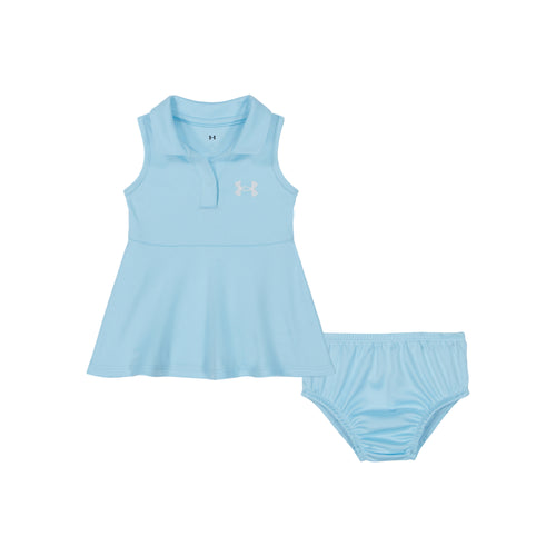 Girls' Under Armour Infant Sleeveless Polo Dress - 485 STRE