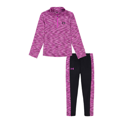 Girls' Under Armour Infant Twisted 1/4 Zip Set - 697 MAGN