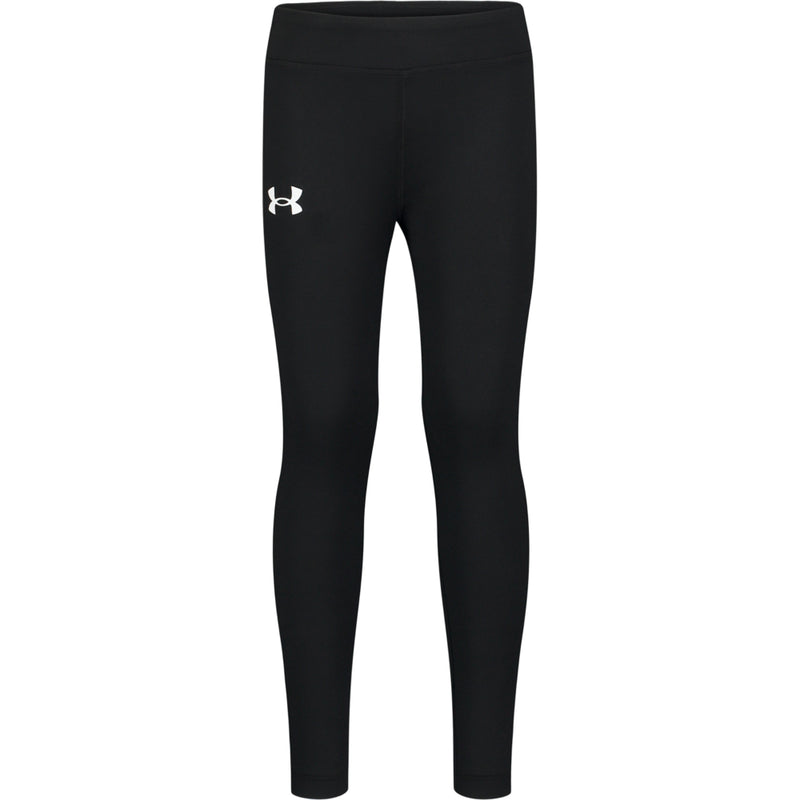 Girls' Under Armour Kids Wordmark Legging - 001 - BLACK