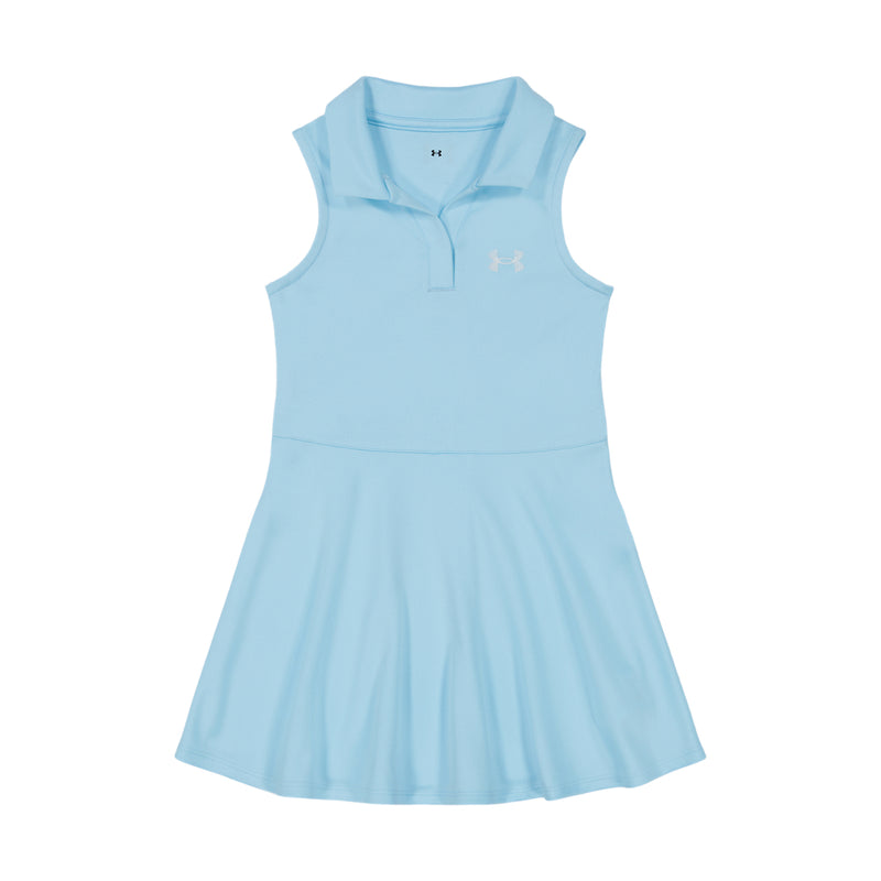 Girls' Under Armour Toddler Sleeveless Polo Dress - 485 STRE