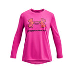 Girls' Under Armour Youth Big Logo Longsleeve - 652