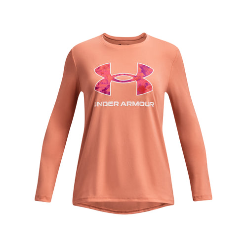 Girls' Under Armour Youth Big Logo Longsleeve - 963