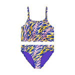 Girls' Under Armour Youth Brush Zebra Bikini 2-Piece Swimsuit - 656-PC