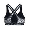 Girls' Under Armour Youth Crossback Mid Printed Sports Bra - 013