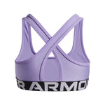 Girls' Under Armour Youth Crossback Sports Bra - 538 - PURPLE CREST