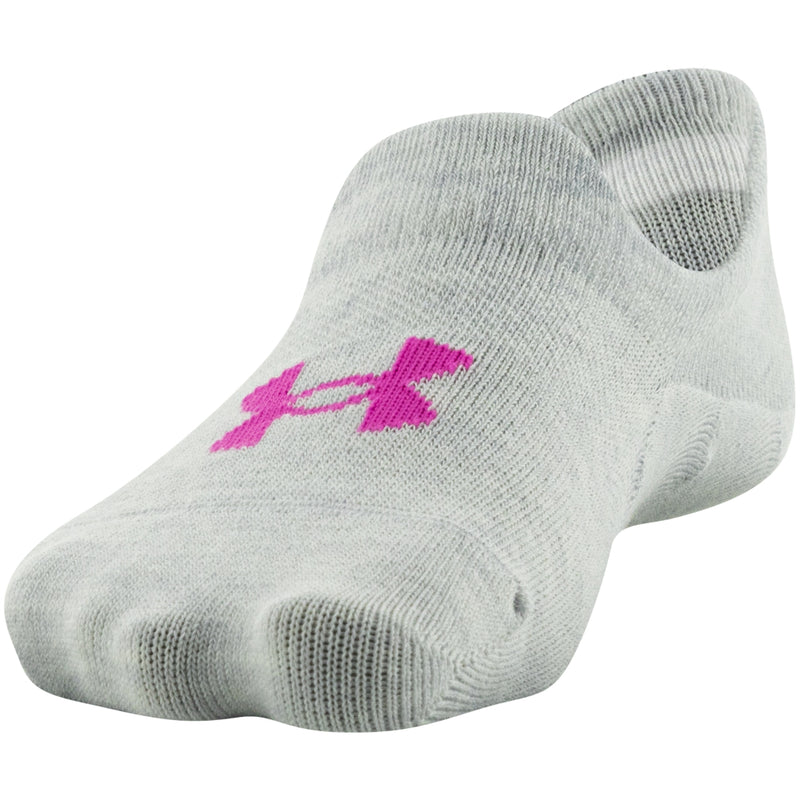 Girls' Under Armour Youth Essential Ultra Low Tab 6-Pack Socks - 964/014