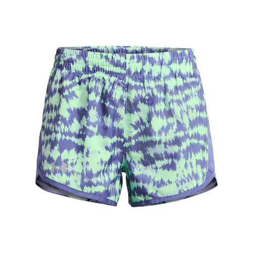 Girls' Under Armour Youth Fly By Printed Short - 539 CELE
