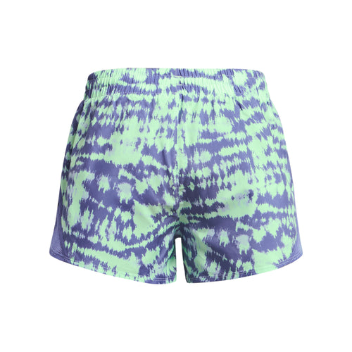Girls' Under Armour Youth Fly By Printed Short - 539 CELE