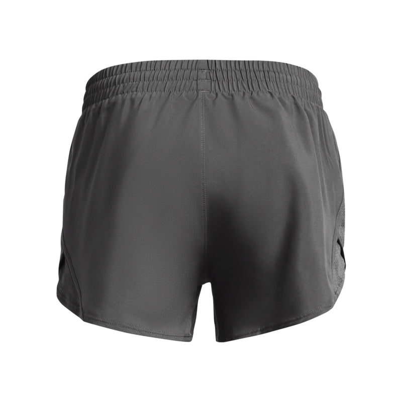 Girls' Under Armour Youth Fly By Short - 025 - CASTLEROCK GREY
