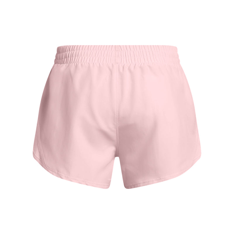 Girls' Under Armour Youth Fly By Short - 647 - PRIME PINK