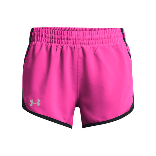 Girls' Under Armour Youth Fly By Short - 652 PINK
