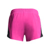 Girls' Under Armour Youth Fly By Short - 652 PINK