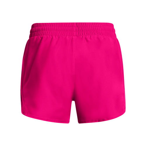 Girls' Under Armour Youth Fly By Short - 681 - SHADED FUCHSIA