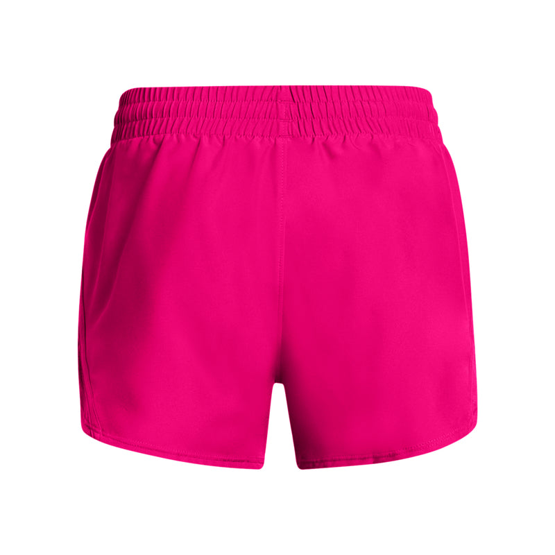 Girls' Under Armour Youth Fly By Short - 681 - SHADED FUCHSIA