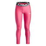 Girls' Under Armour Youth Heatgear Wordmark Leggings - 672