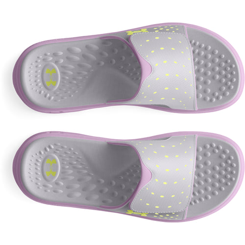 Girls' Under Armour Youth  Ignite Pro Slide Sandals - 500 PURP