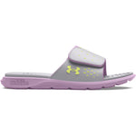Girls' Under Armour Youth  Ignite Pro Slide Sandals - 500 PURP