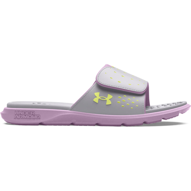 Girls' Under Armour Youth  Ignite Pro Slide Sandals - 500 PURP