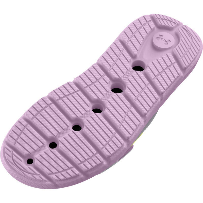 Girls' Under Armour Youth  Ignite Pro Slide Sandals - 500 PURP