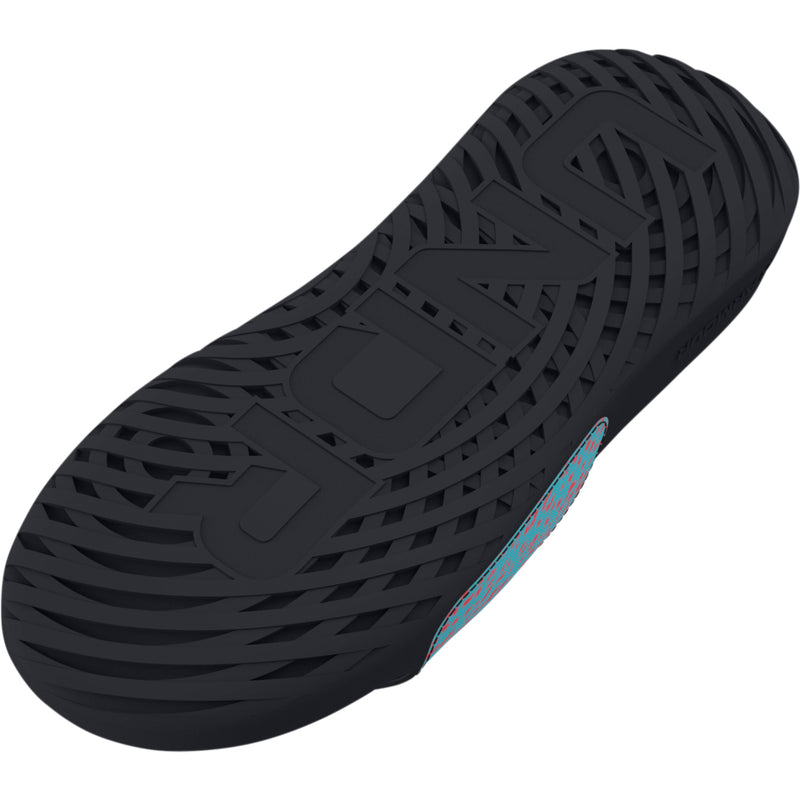 Girls' Under Armour Youth Ignite Select Print Slide Sandal - 001 - BLACK