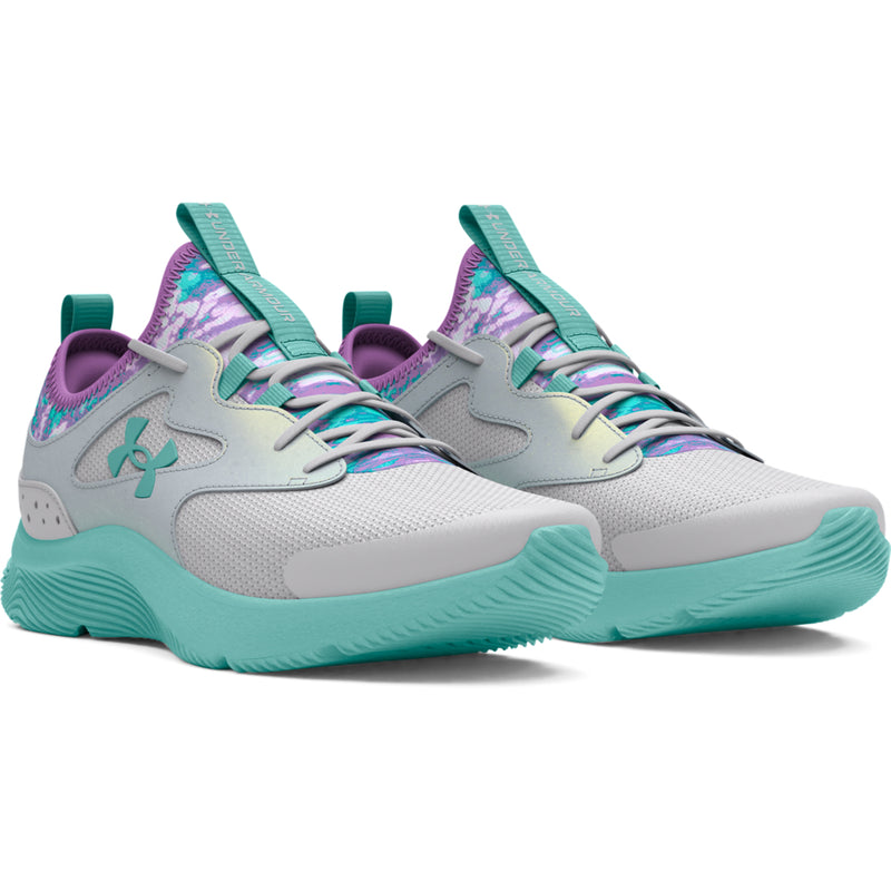 Girls' Under Armour Youth Infinity 2.0 Printed - 102 - GREY