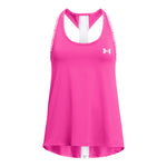 Girls' Under Armour Youth Knockout Tank Top - 652 - REBEL PINK