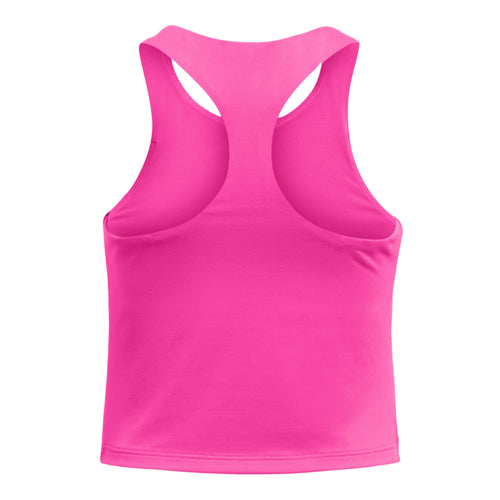 Girls' Under Armour Youth Motion Crop Tank Top - 652 PINK