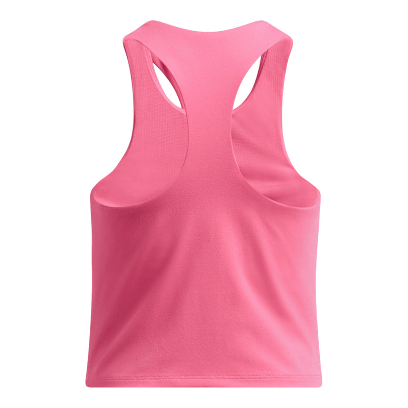 Girls' Under Armour Youth Motion Crop Tank Top - 672 - SUPER PINK